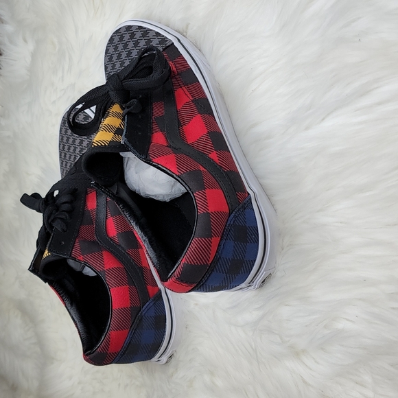 VANS What The Buffalo Old Skool Canvas Lace Up Sneakers Shoes NEW - Picture 7 of 14